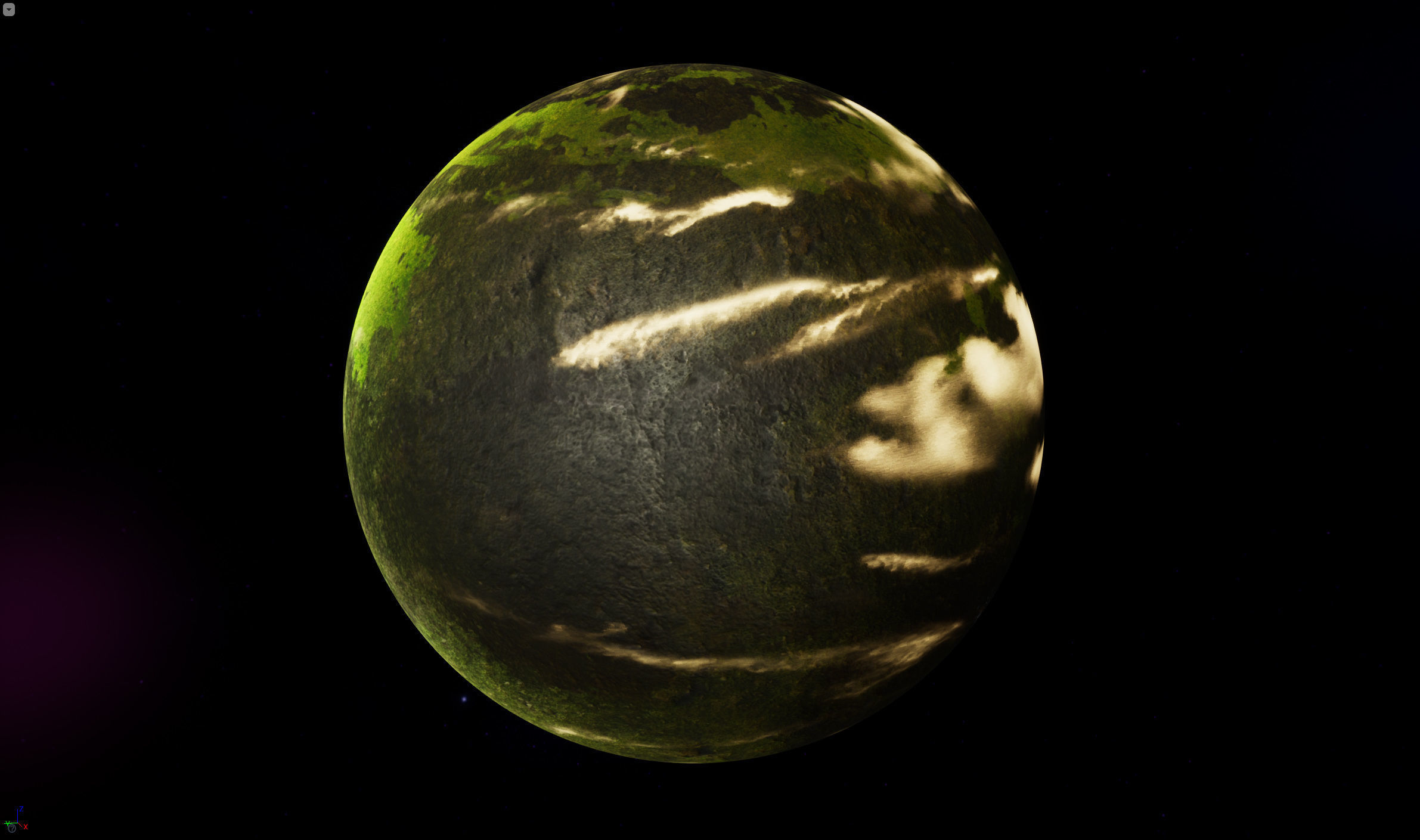 Sci-Fi Planets Pack vol 2 Low-poly 3D model_33