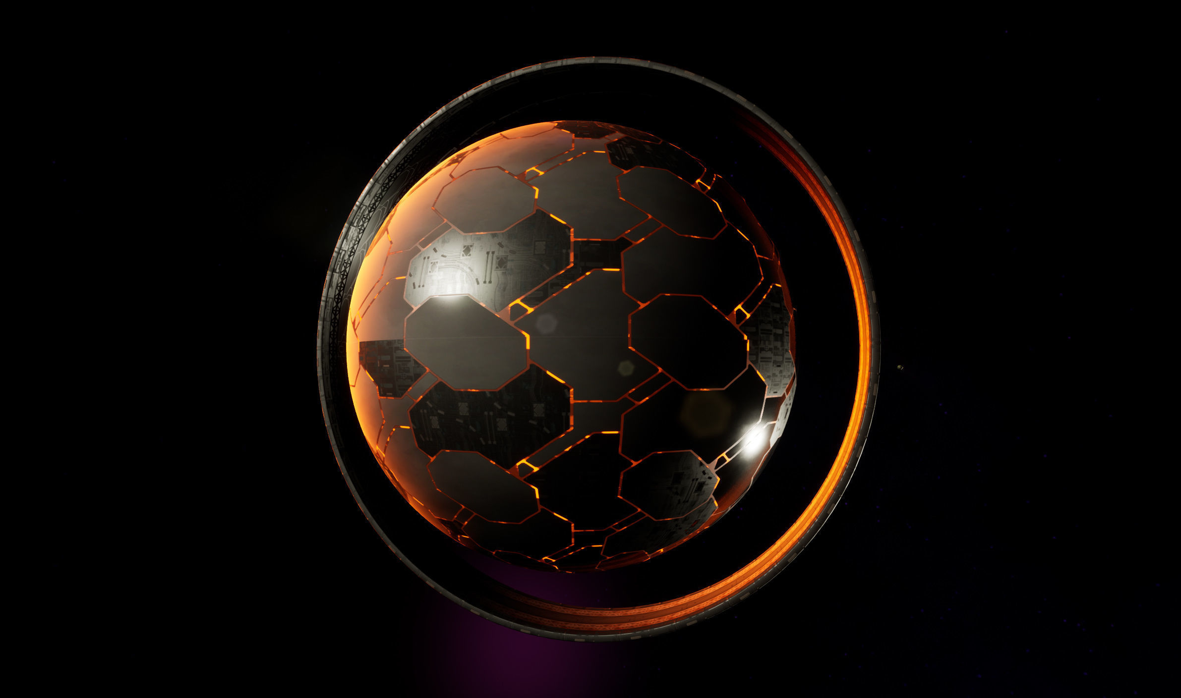 Sci-Fi Planets Pack vol 2 Low-poly 3D model_27