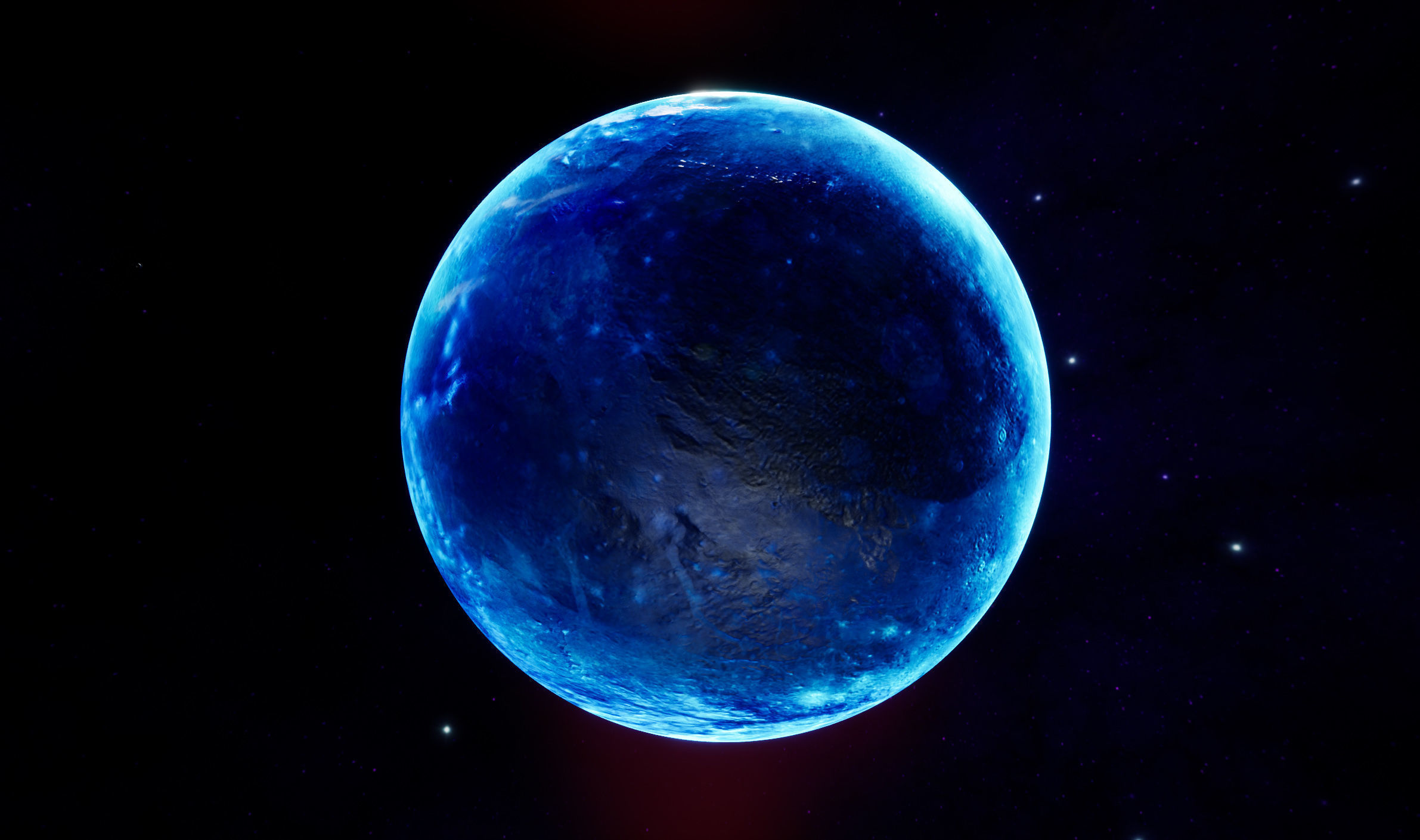 Sci-Fi Planets Pack vol 2 Low-poly 3D model_20