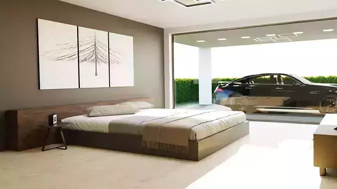 Modern bedroom