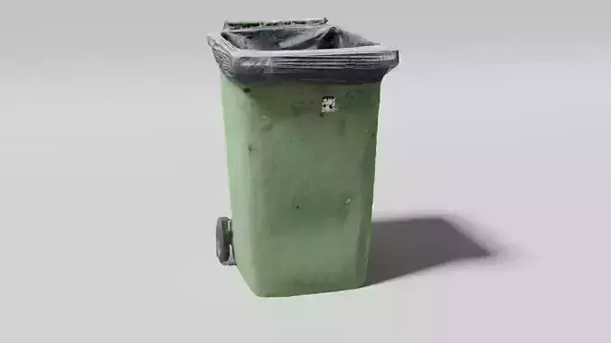 Garbage bin 3D Scan