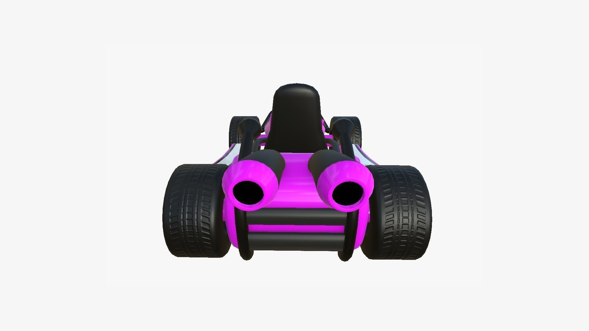 10 Cartoon Karts Pink Collection - Vehicle Racing Design _77