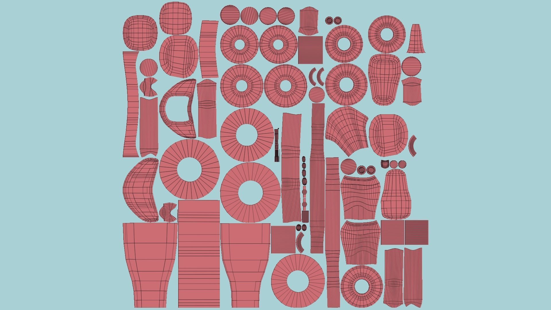 10 Cartoon Karts Pink Collection - Vehicle Racing Design _67