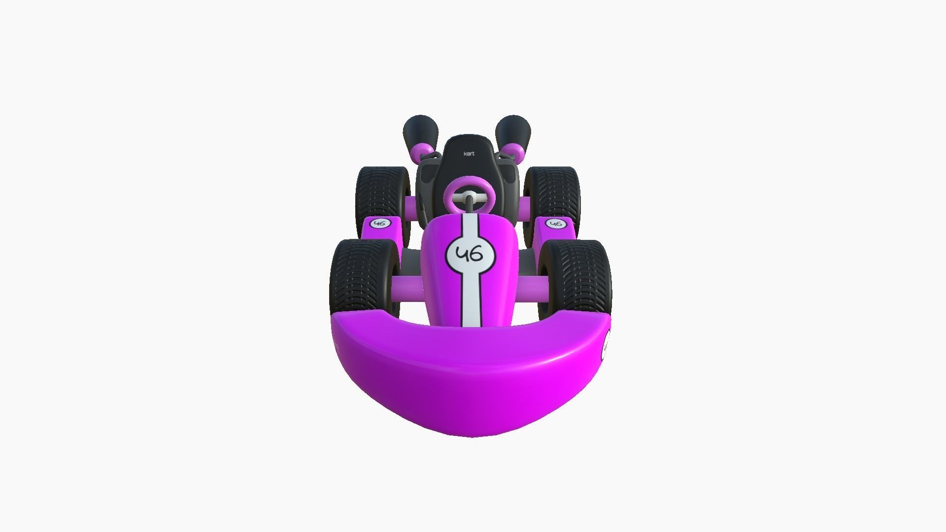 10 Cartoon Karts Pink Collection - Vehicle Racing Design _29