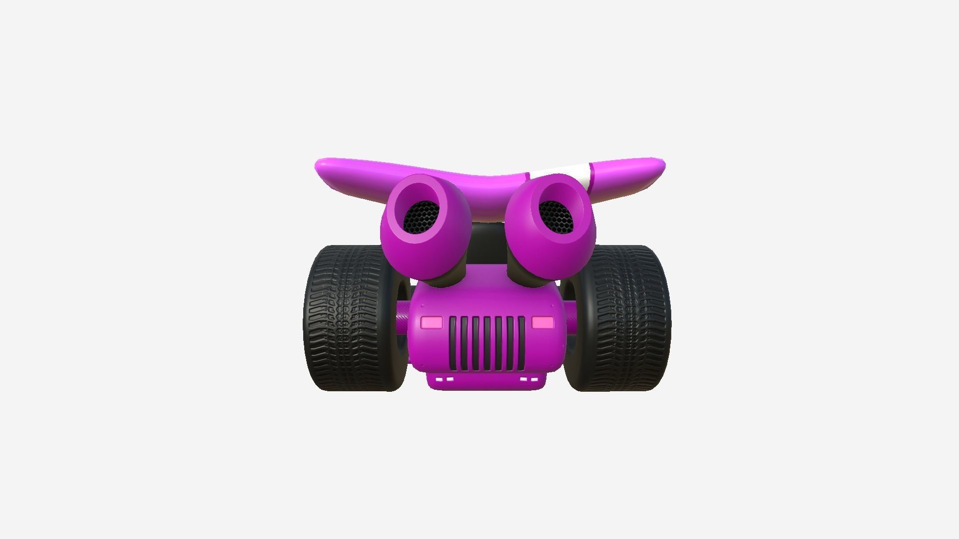 10 Cartoon Karts Pink Collection - Vehicle Racing Design _15