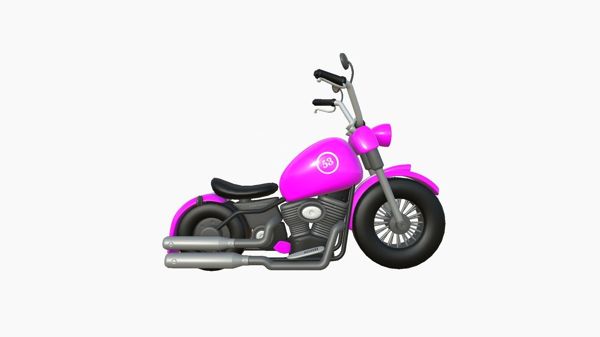 10 Cartoon Karts Pink Collection - Vehicle Racing Design _87
