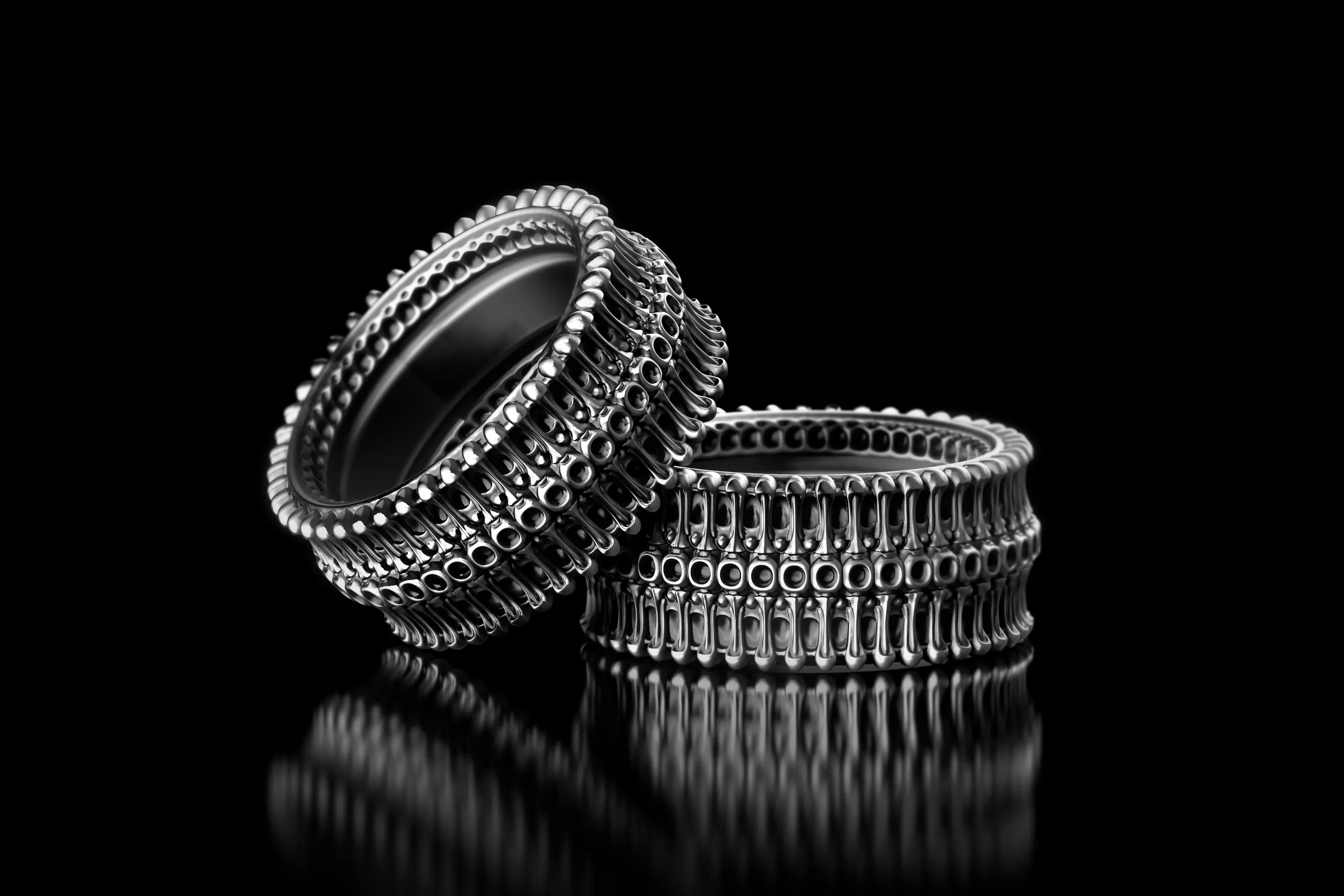 Rimbiomech Ring 3D print model_0