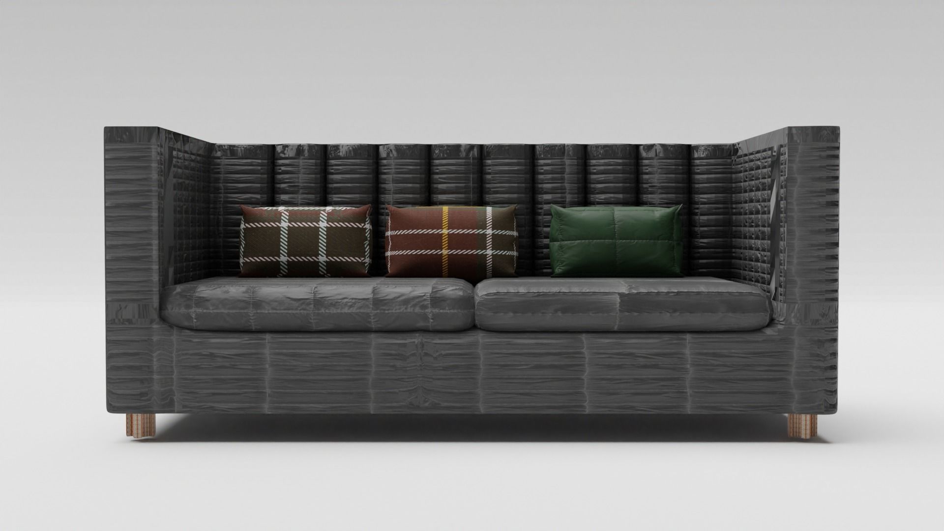 chair sofa 3D model_2