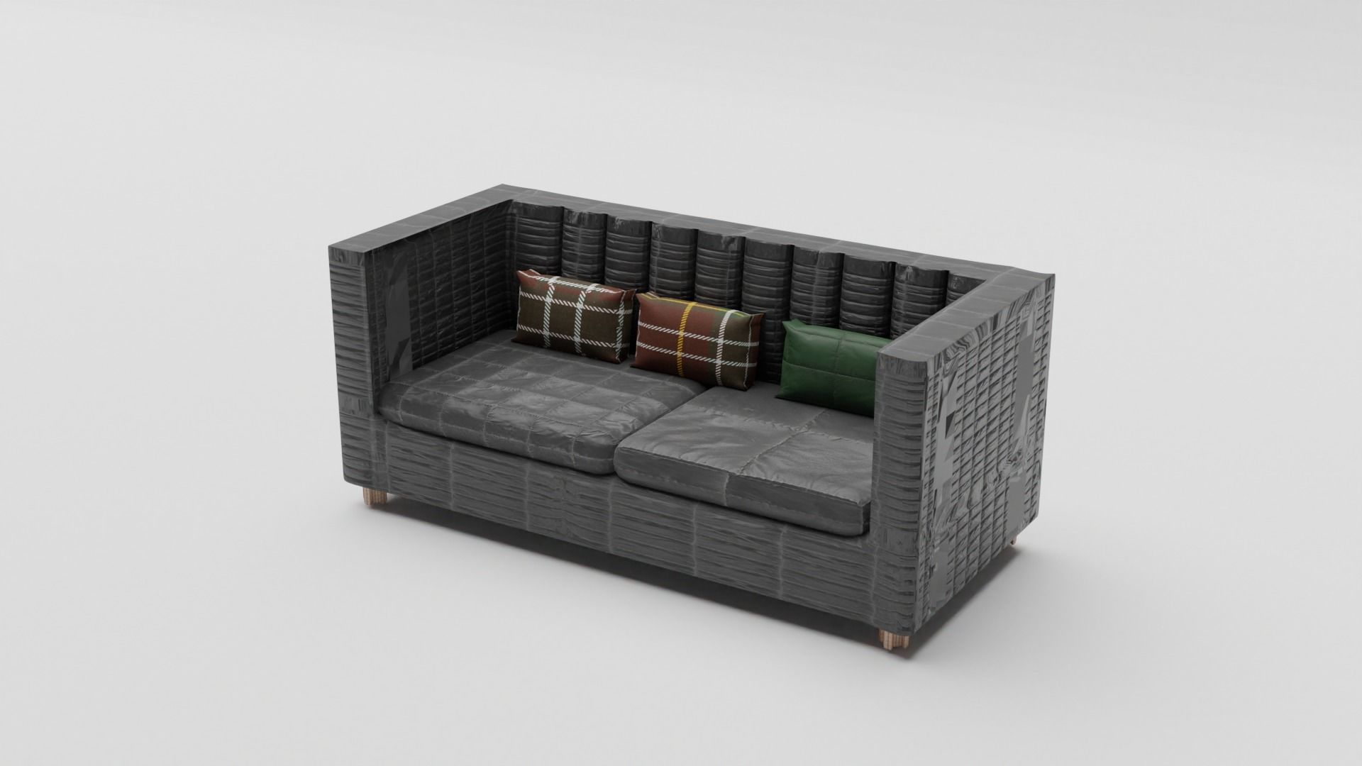 chair sofa 3D model_1