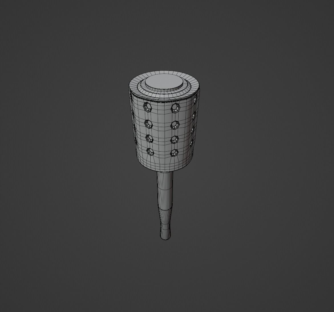 Futuristic  stick  Free 3D model_6
