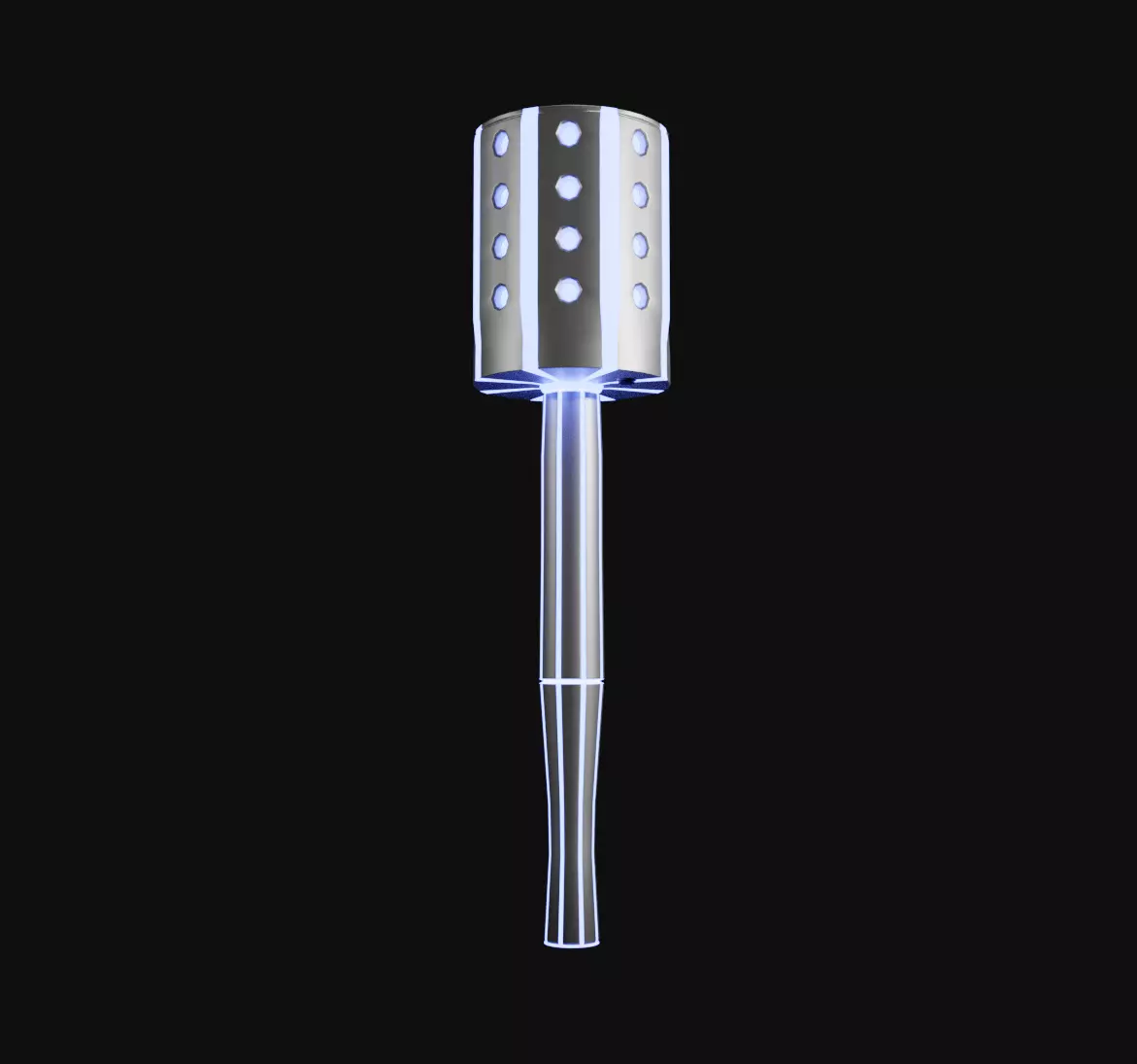 Futuristic  stick  Free 3D model_0