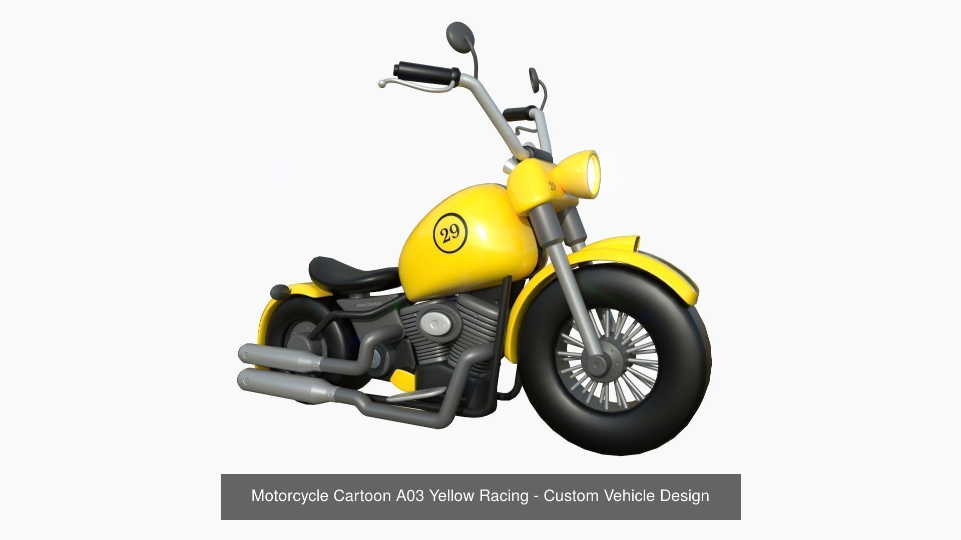 10 Cartoon Karts Yellow Collection - Vehicle Racing Design _6
