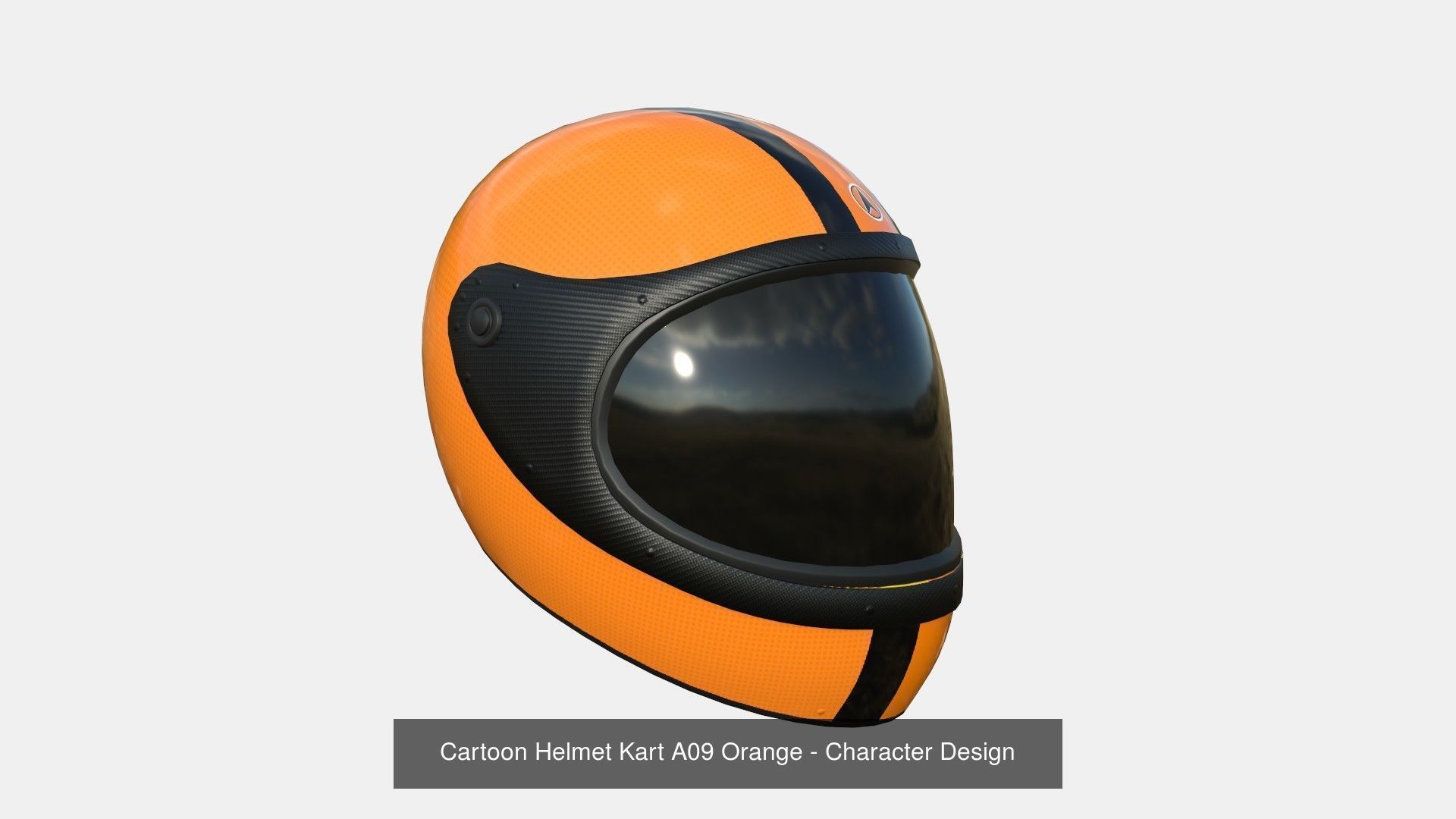 10 Cartoon Karts Orange Collection - Vehicle Racing Design _4