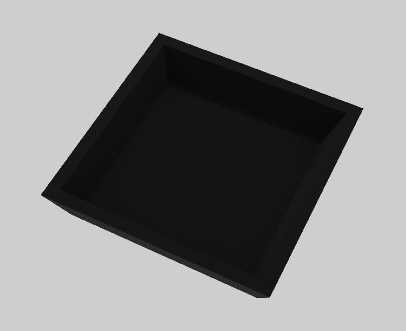 Printable Dice Tray 3D print model_3