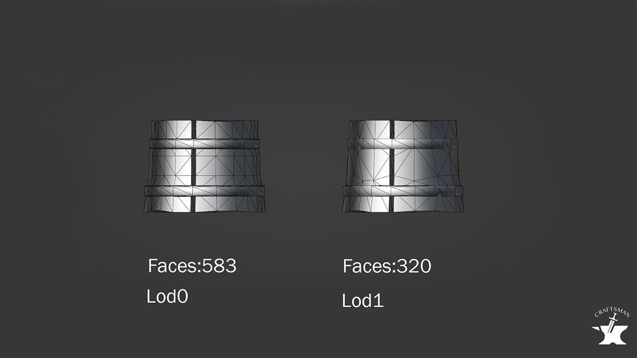 Anvil Forge Pack Low-poly 3D model_15