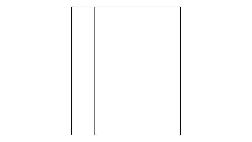 Aluminum Extruded Intermediate Horizontal Mullions MOD AL-056cw Low-poly 3D model_5