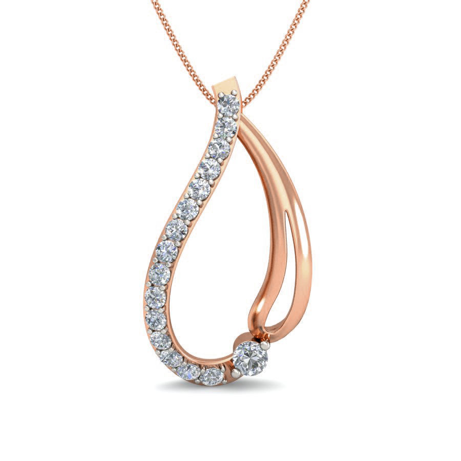 Light wt Diamond Charms Pendant 3dm stl render Detail 3D print model_2