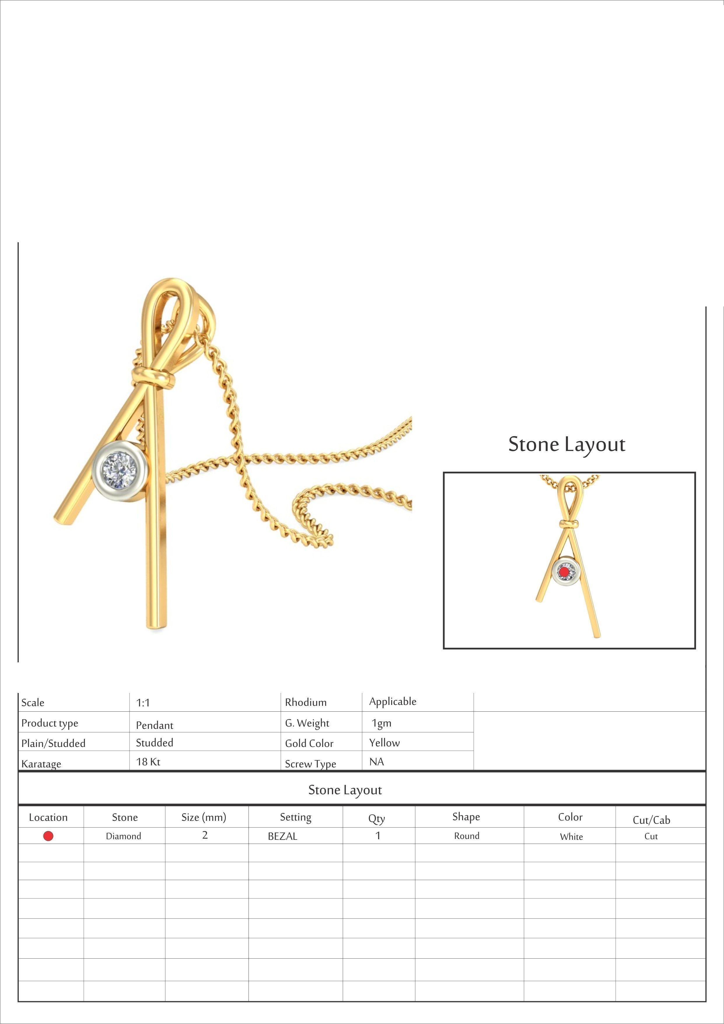 Light wt Diamond Charms Pendant 3dm stl render Detail 3D print model_10