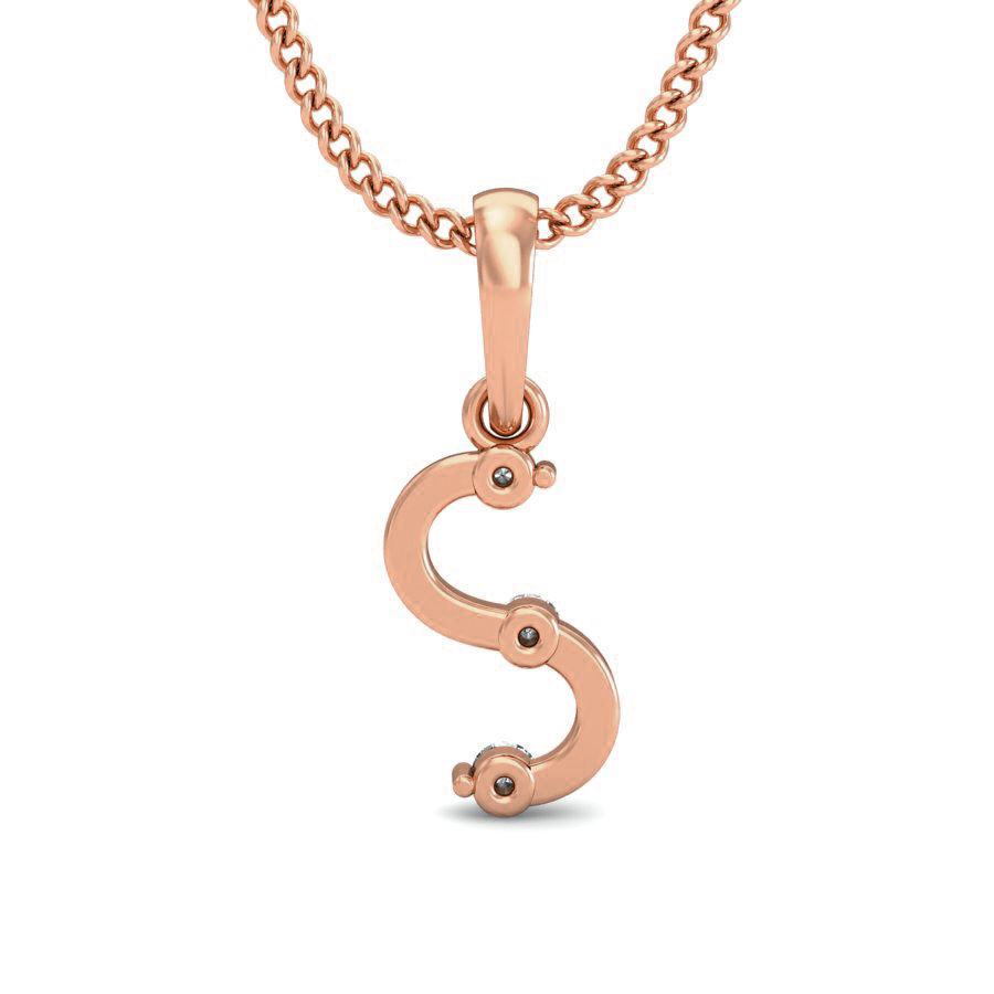 Light wt Diamond Charms Pendant 3dm stl render Detail 3D print model_2