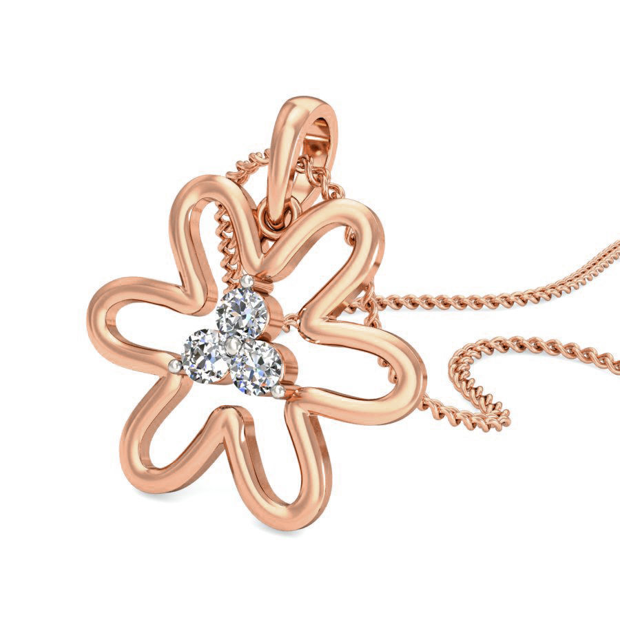 Light wt Diamond Charms Pendant 3dm stl render Detail 3D print model_5