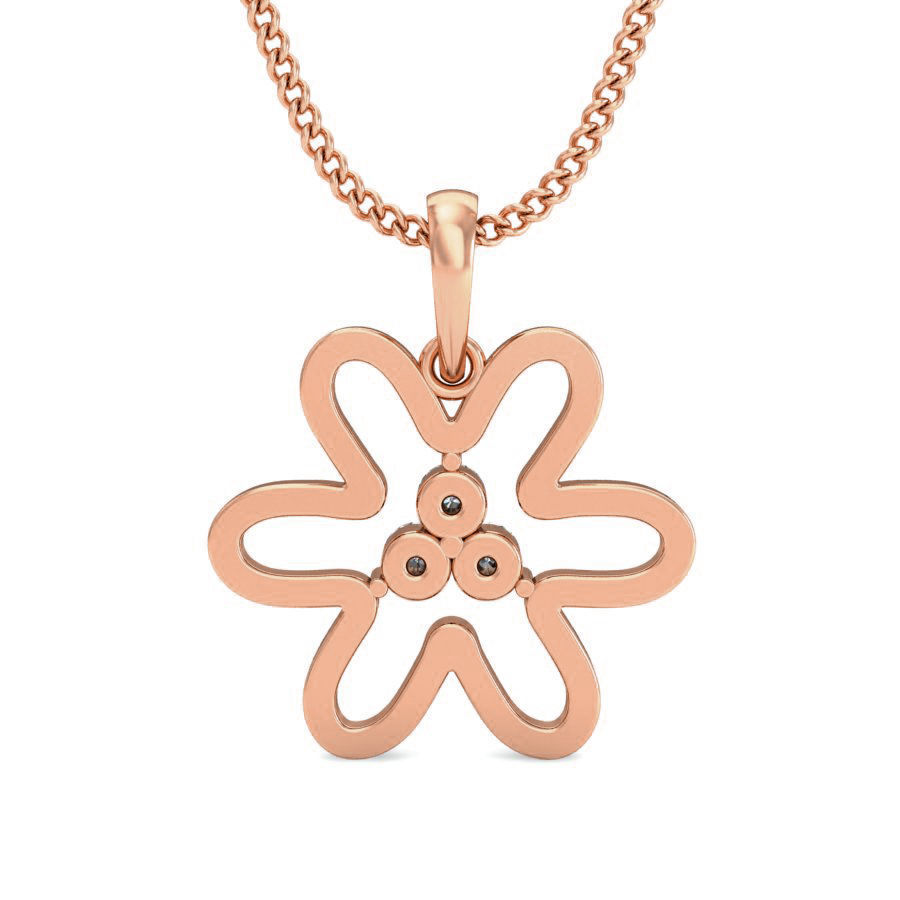 Light wt Diamond Charms Pendant 3dm stl render Detail 3D print model_2