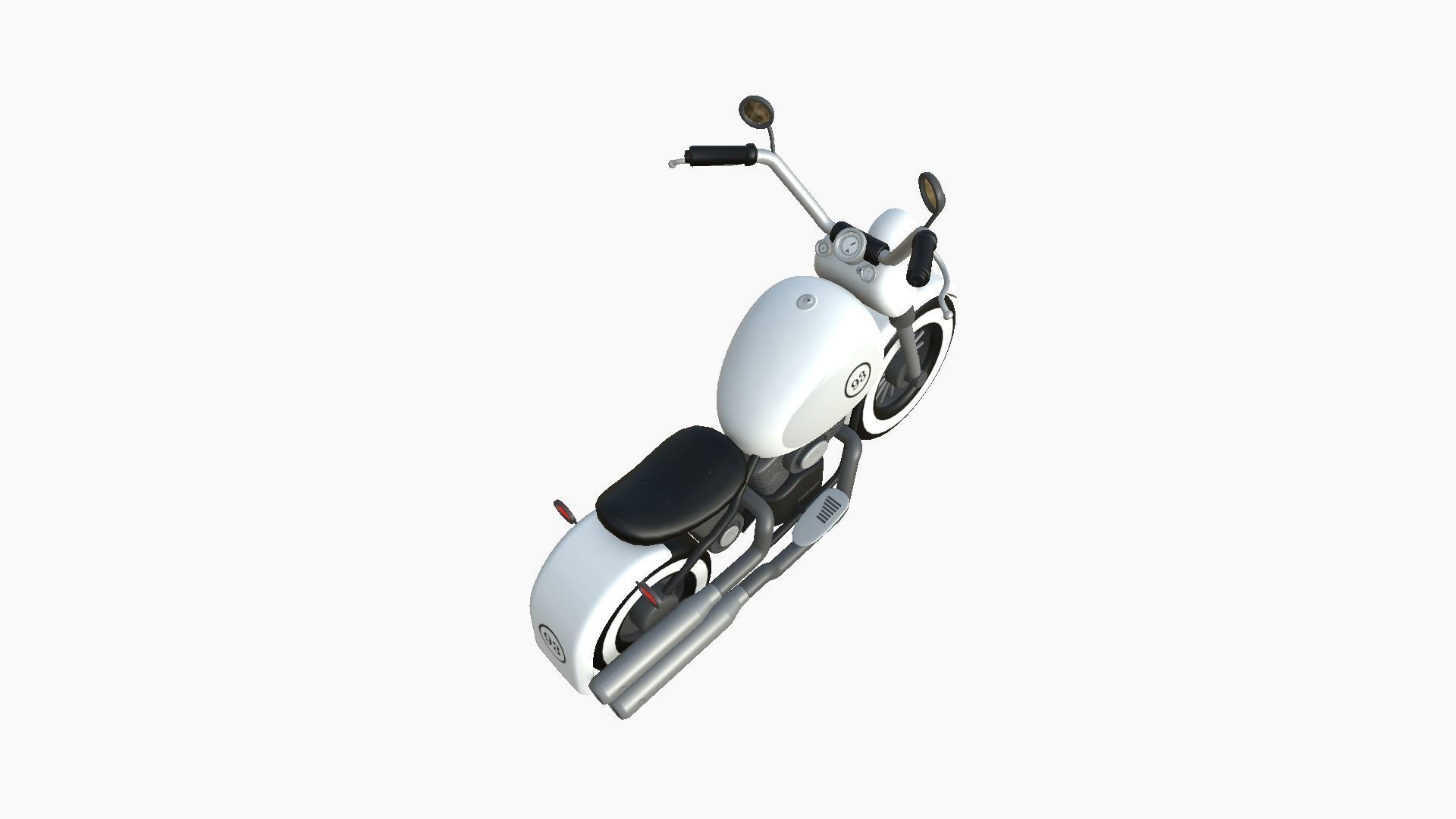 10 Cartoon Karts White Collection - Vehicle Racing Design _85