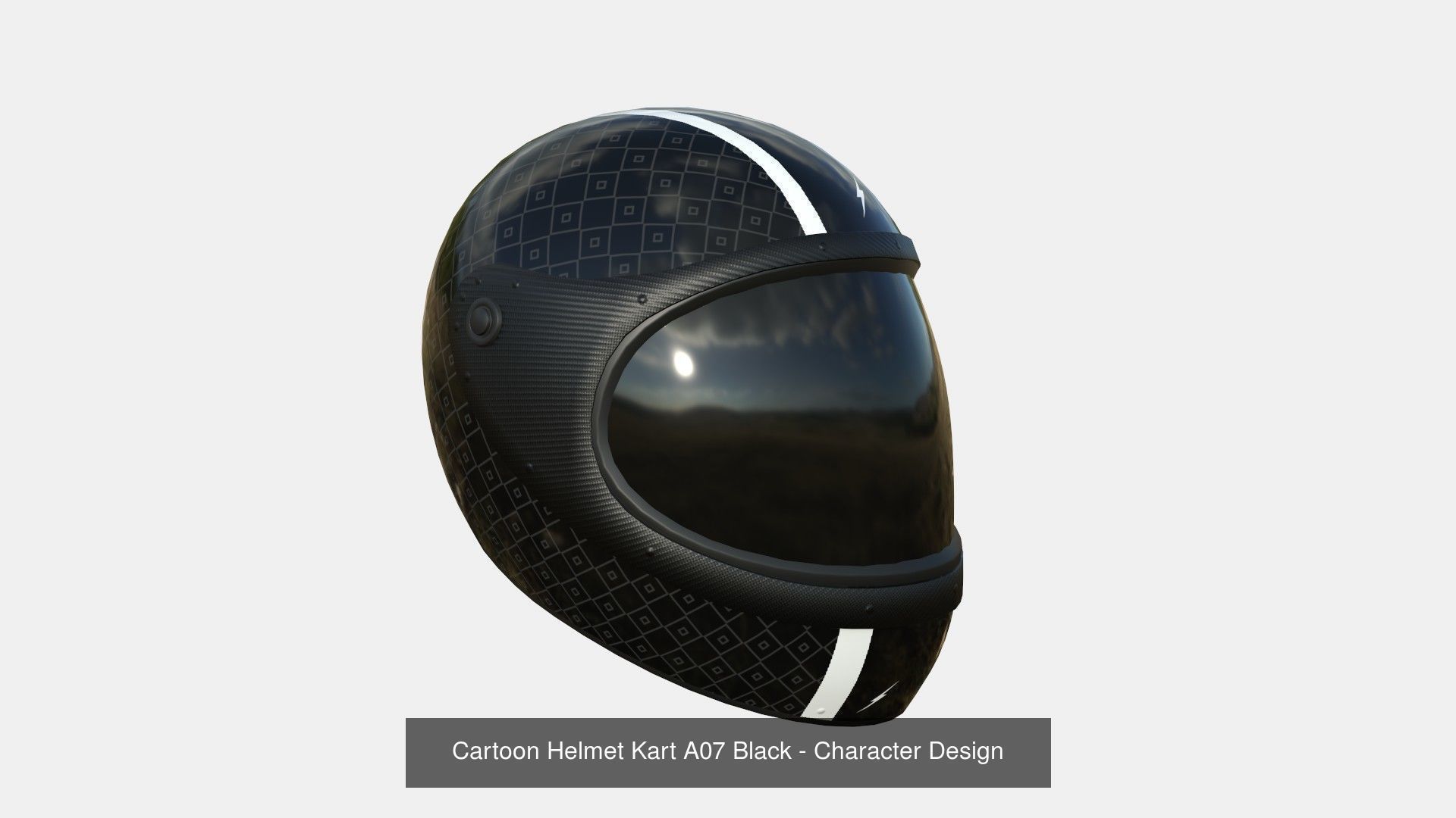 10 Cartoon Karts Black Collection - Vehicle Racing Design _3