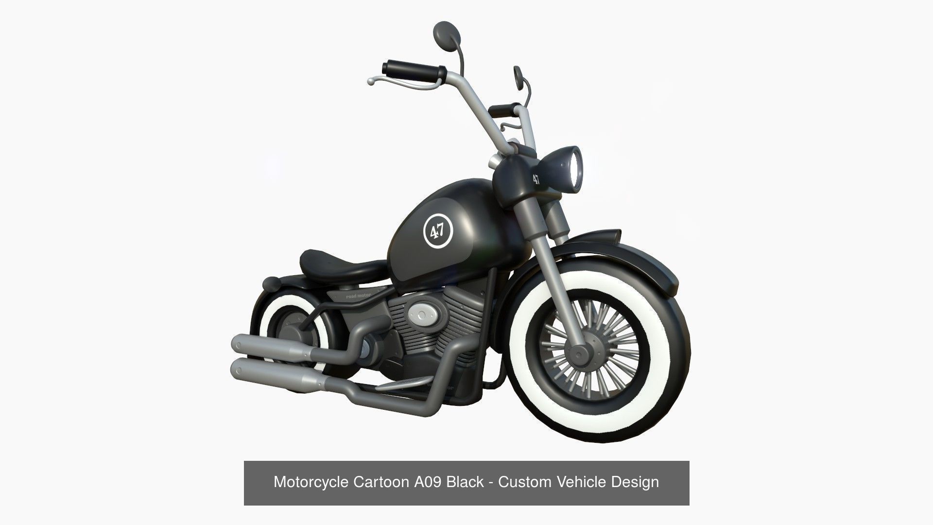 10 Cartoon Karts Black Collection - Vehicle Racing Design _7