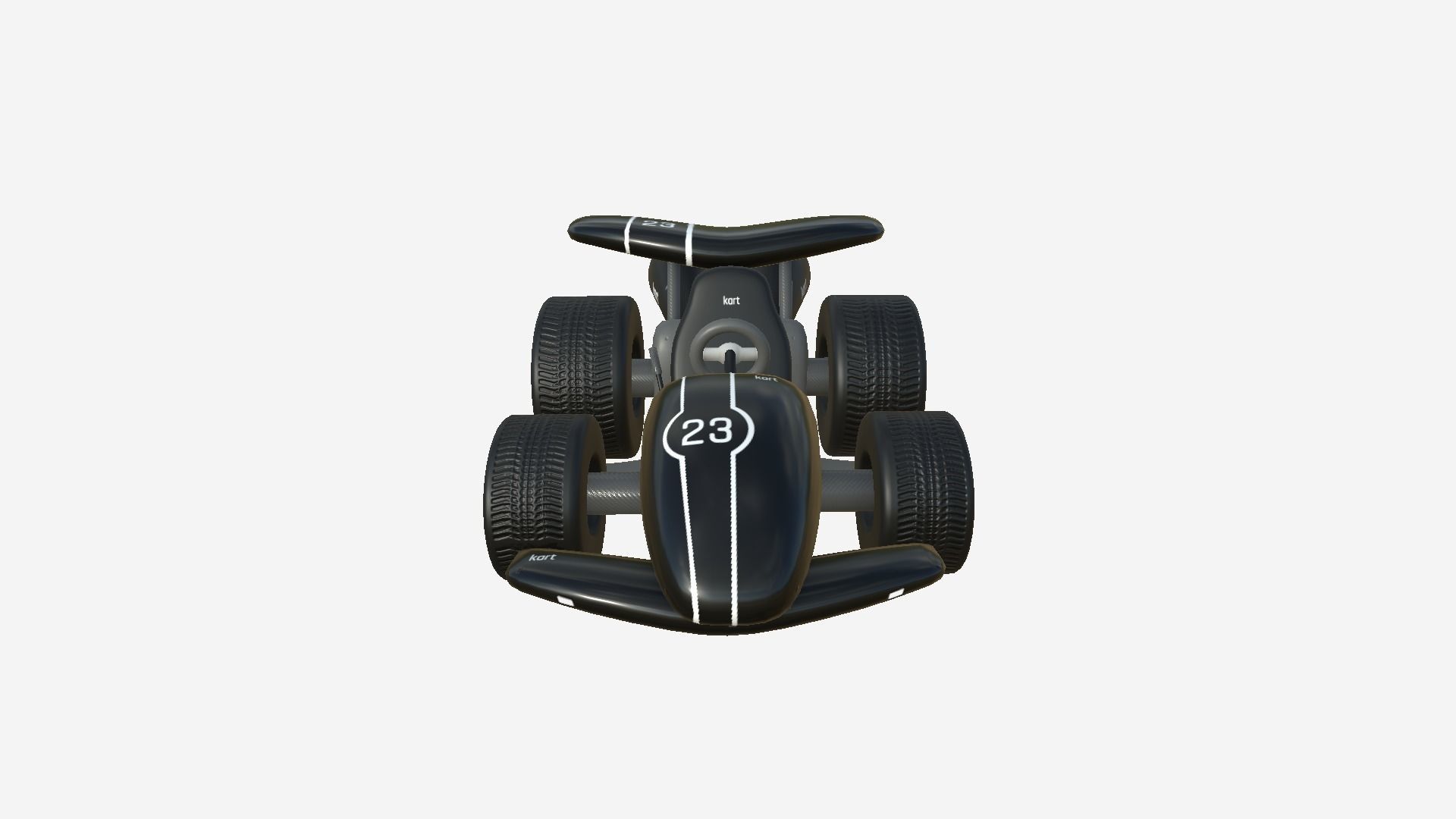 10 Cartoon Karts Black Collection - Vehicle Racing Design _12