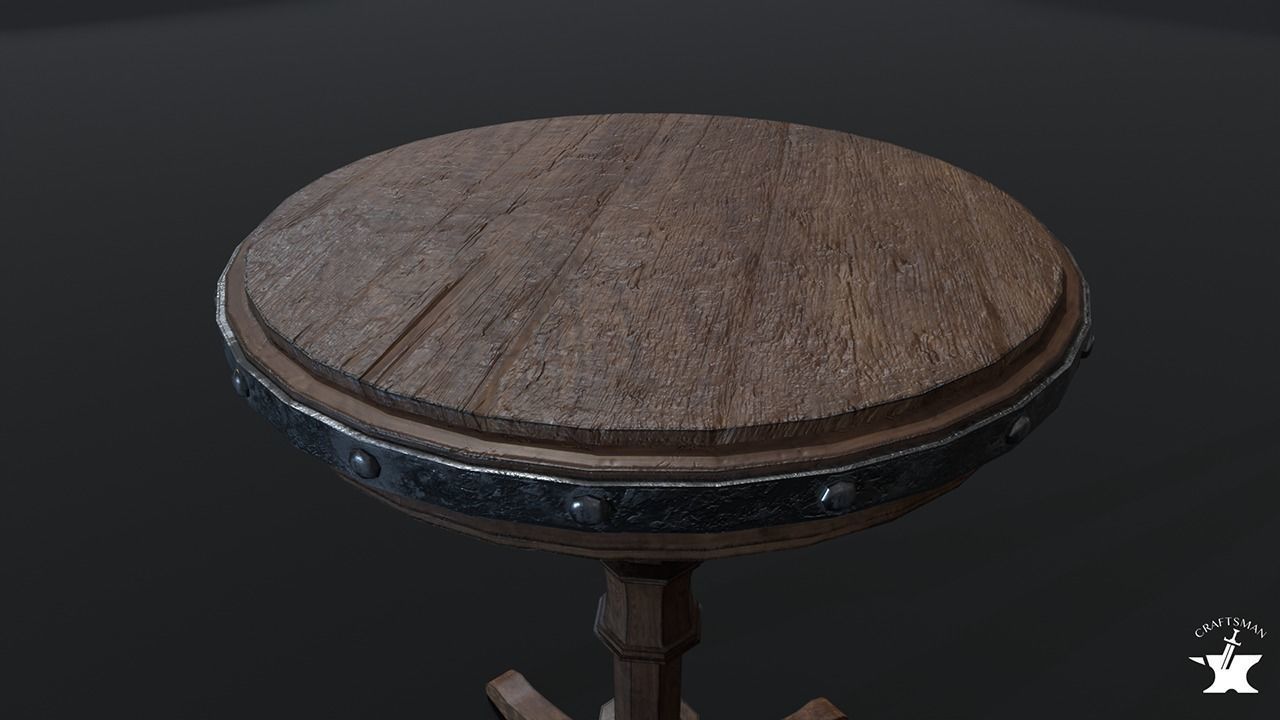 Medieval Props Pack Low-poly 3D model_4