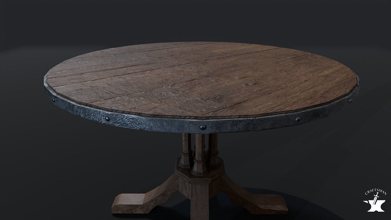 Medieval Props Pack Low-poly 3D model_3