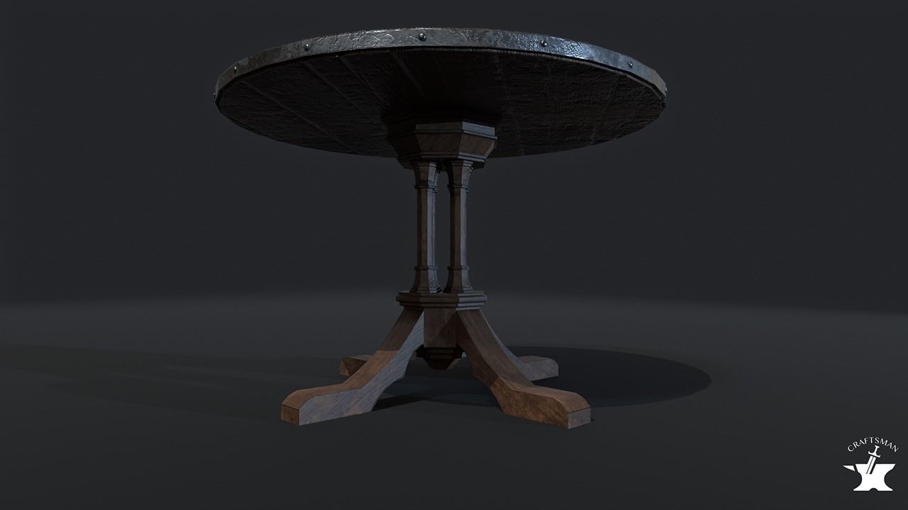 Medieval Props Pack Low-poly 3D model_2