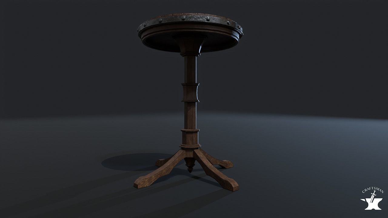 Medieval Props Pack Low-poly 3D model_6