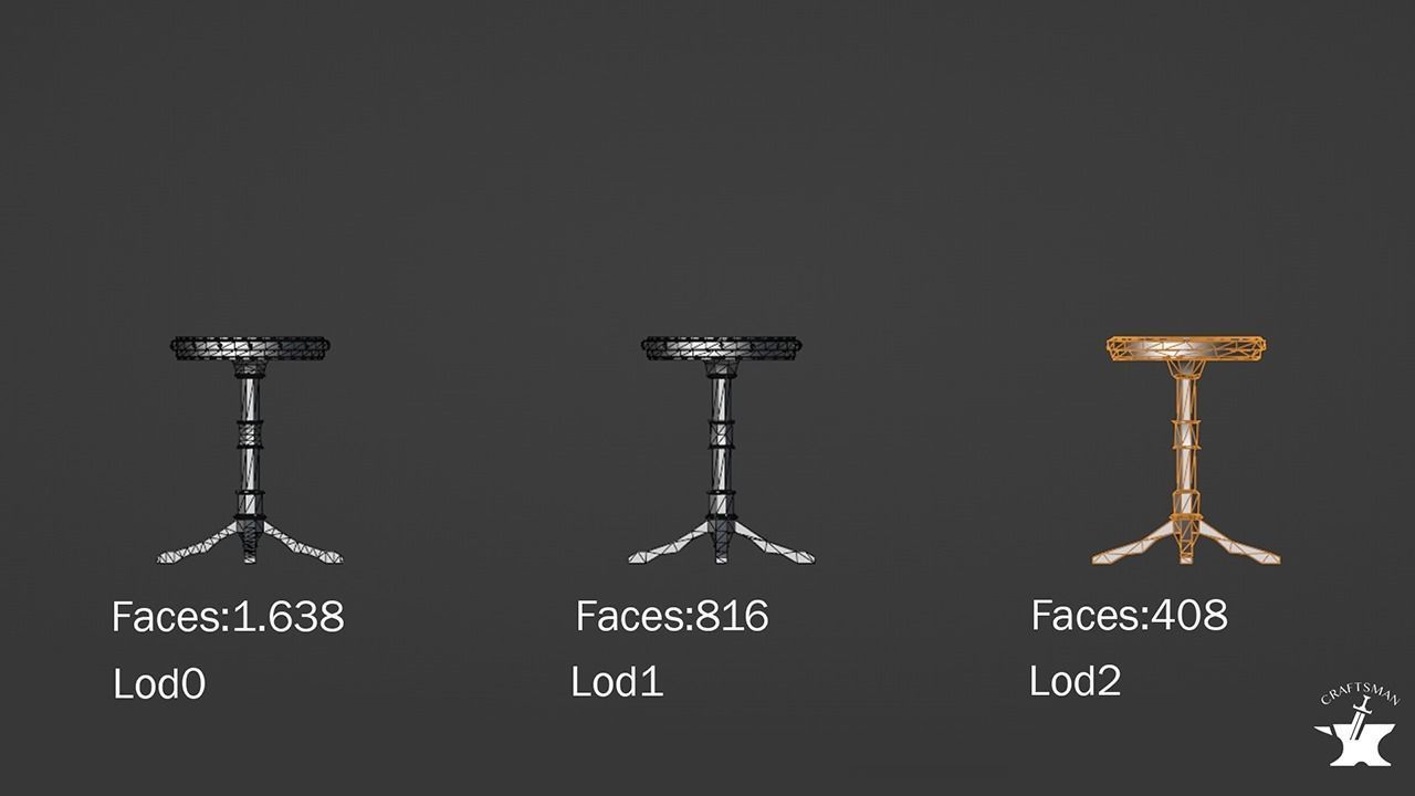 Medieval Props Pack Low-poly 3D model_8