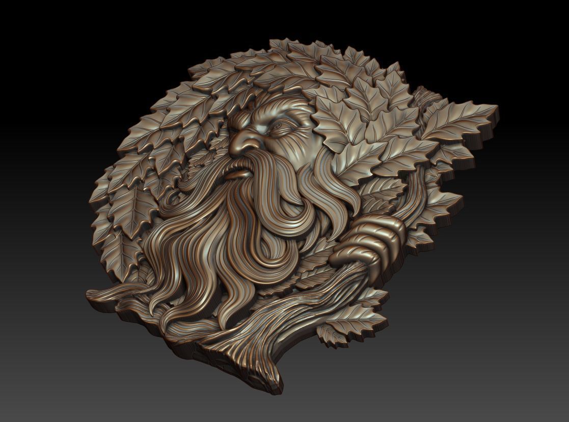 Greenman 13 3D print model_13