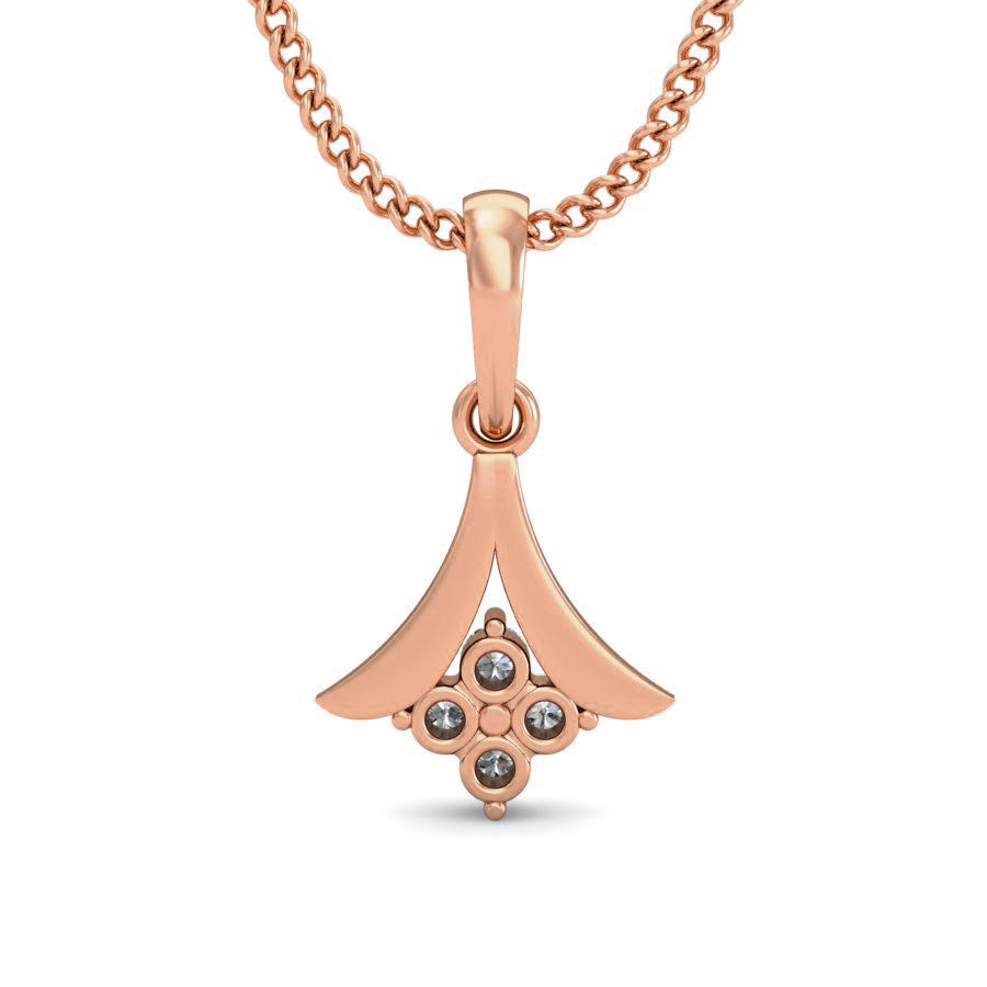 Light wt Diamond Charms Pendant 3dm stl render Detail 3D print model_3