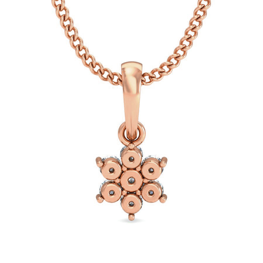 Light wt Diamond Charms Pendant 3dm stl render Detail 3D print model_3