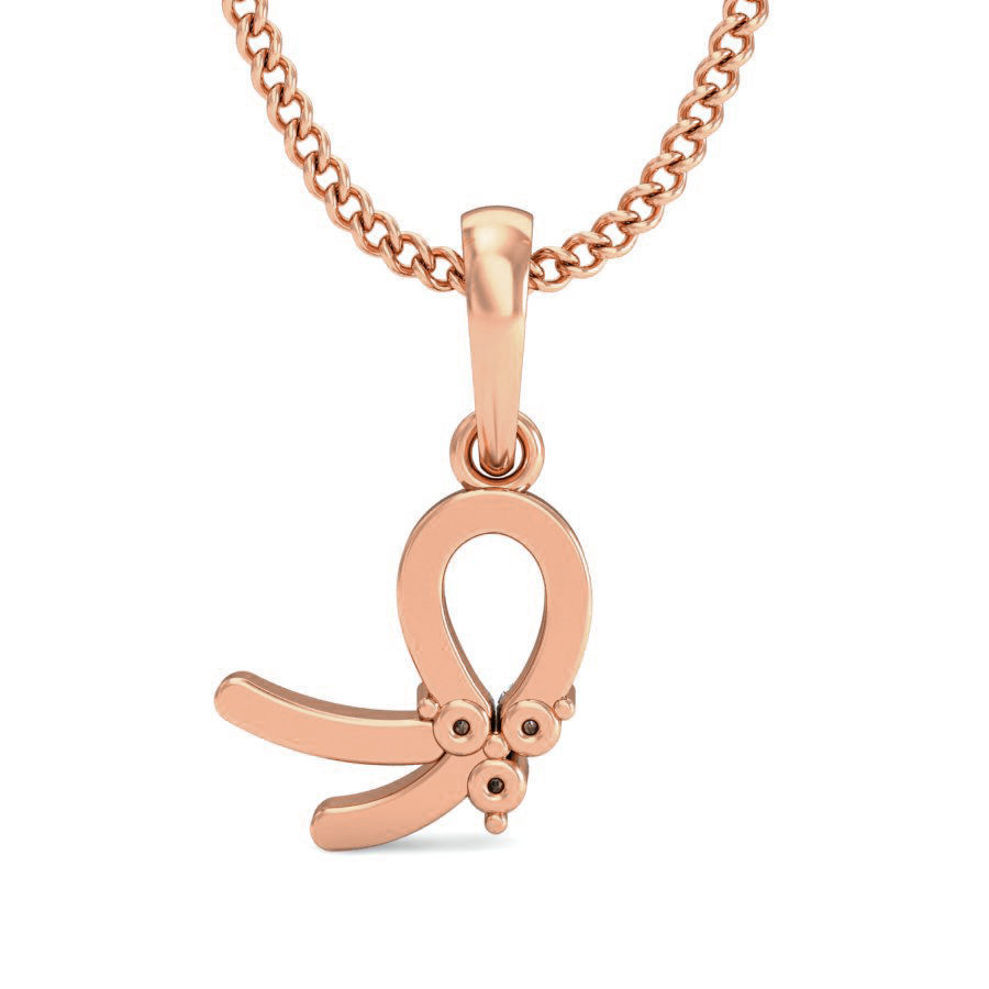 Light wt Diamond Charms Pendant 3dm stl render Detail 3D print model_3