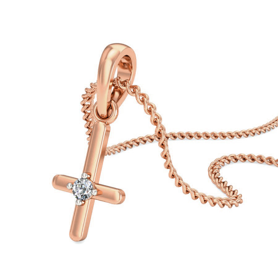 Light wt Diamond Charms Pendant 3dm stl render Detail 3D print model_4