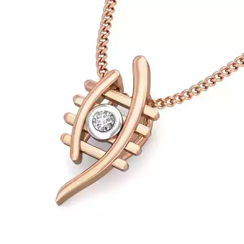 Light wt Diamond Charms Pendant 3dm stl render Detail 3D print model