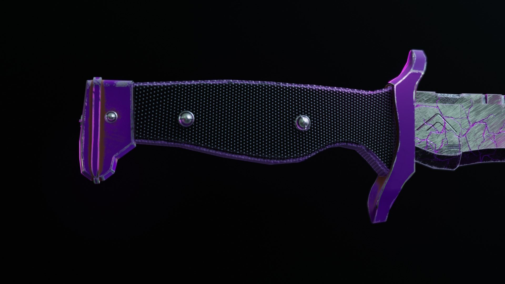 Bowie Knife CSGO Skin free VR / AR / low-poly 3D model | CGTrader