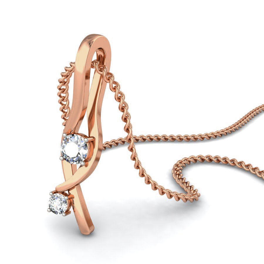 Light wt Diamond Charms Pendant 3dm stl render Detail 3D print model_4