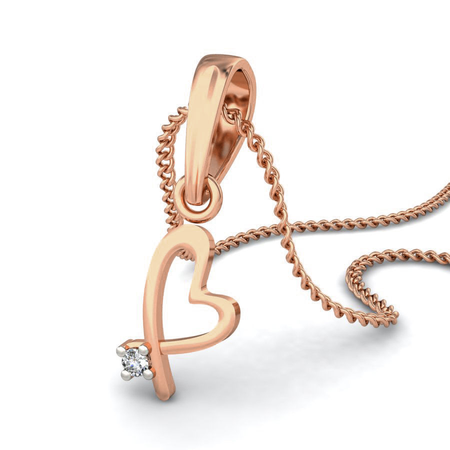 Light wt Diamond Charms Pendant 3dm stl render Detail 3D print model_4