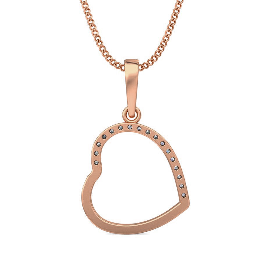 Light wt Diamond Charms Pendant 3dm stl render Detail 3D print model_3