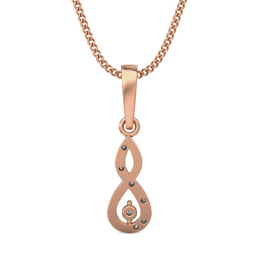 Light wt Diamond Charms Pendant 3dm stl render Detail 3D print model_3