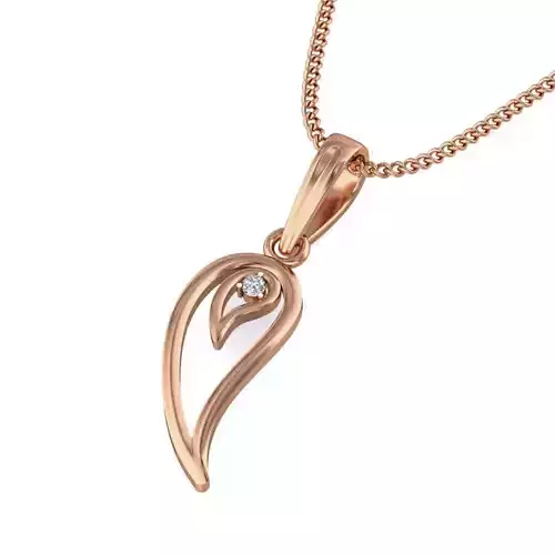 Light wt Diamond Charms Pendant 3dm stl render Detail 3D print model