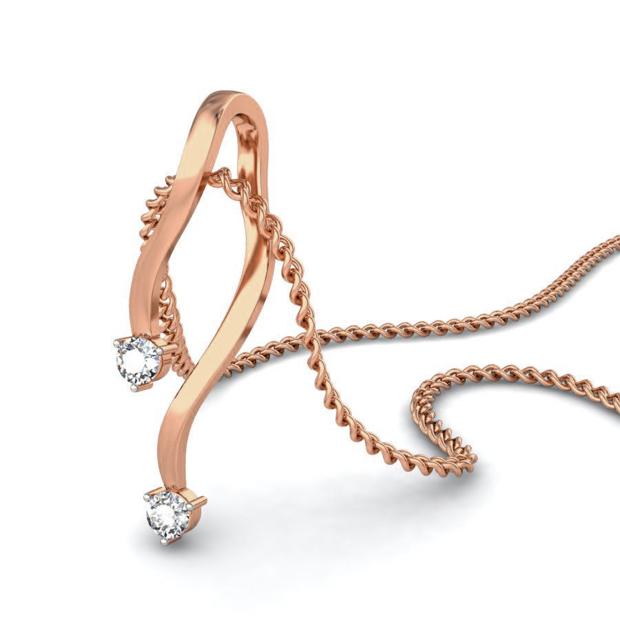 Light wt Diamond Charms Pendant 3dm stl render Detail 3D print model_5