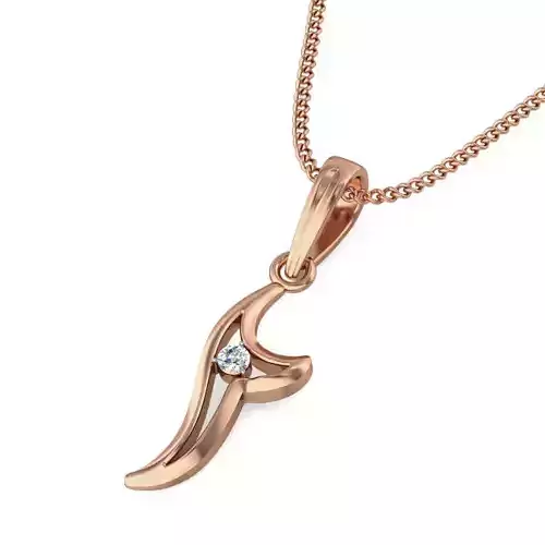 Light wt Diamond Charms Pendant 3dm stl render Detail 3D print model