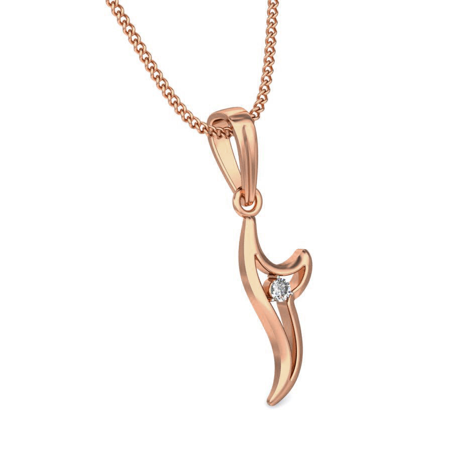 Light wt Diamond Charms Pendant 3dm stl render Detail 3D print model_4