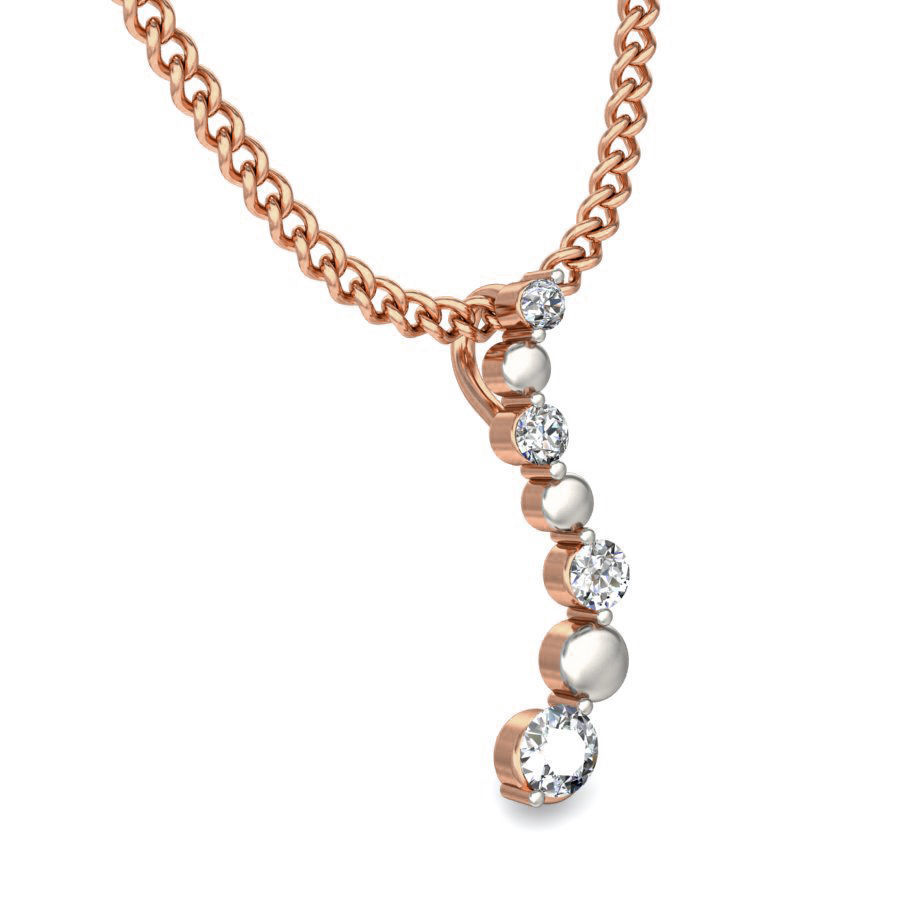 Light wt Diamond Charms Pendant 3dm stl render Detail 3D print model_4